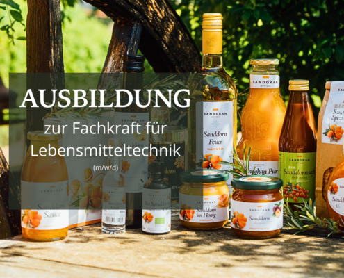 Ausbildung zur Fachkraft für Lebensmitteltechnik (m/w/d)