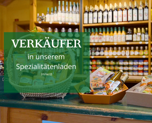 Verkäufer (m/w/d) in unserem Spezialitätenladen