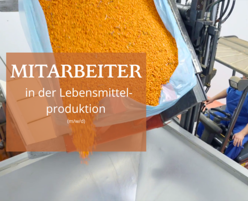 Mitarbeiter in der Lebensmittelproduktion (m/w/d)