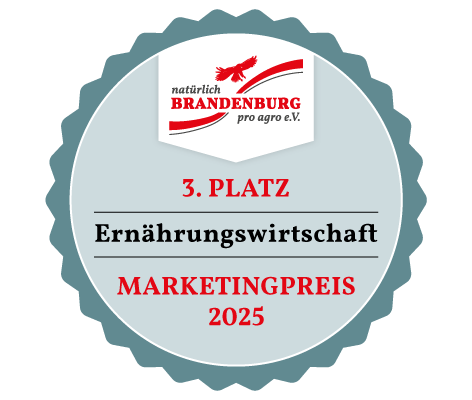 Pro Agro e.V. Marketingpreis 2025 Pro Agro e.V. Siegel Marketingpreis 2025